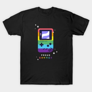 Gaymer Boy Rainbow Colors, LGBT Pride Month Gift T-Shirt